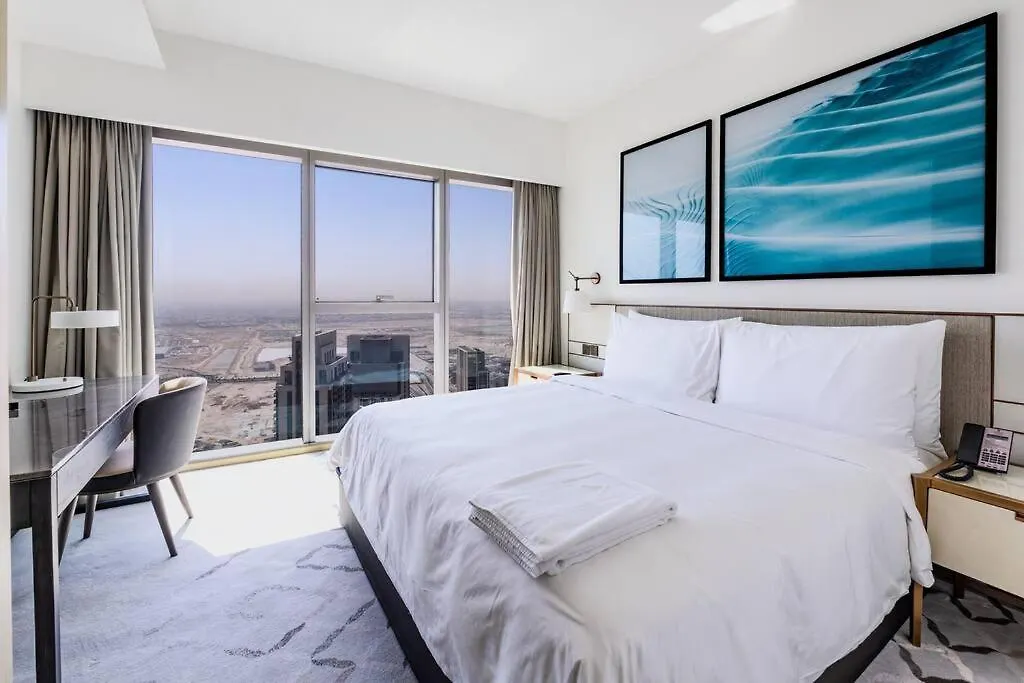 Ferienwohnung Address Grand Creek Habour 3Bdr On 51St Flr With Skyline View In Creek Harbour Dubai