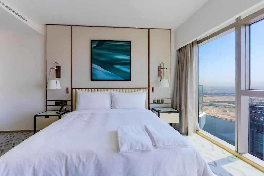 Apartment Ferienwohnung Address Grand Creek Habour 3Bdr On 51St Flr With Skyline View In Creek Harbour Dubai Vereinigte Arabische Emirate