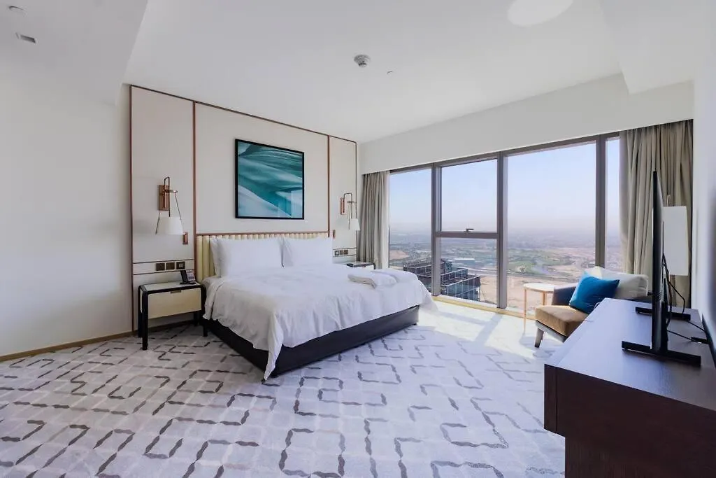 Address Grand Creek Habour 3Bdr On 51St Flr With Skyline View In Creek Harbour Apartment Dubai United Arab Emirates