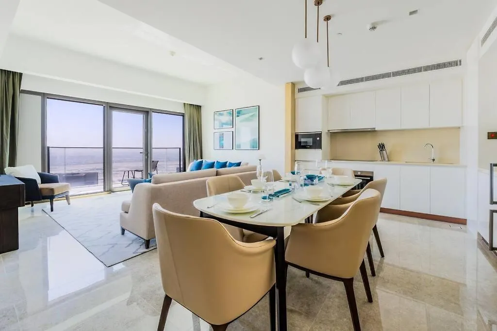Address Grand Creek Habour 3Bdr On 51St Flr With Skyline View In Creek Harbour Apartment Dubai